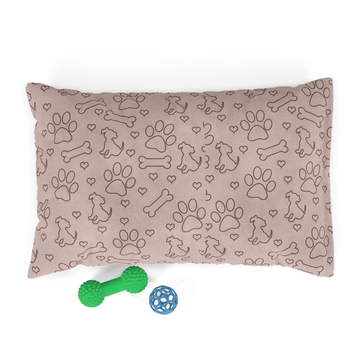 Cozy Pet Bed for Dogs and Cats, Cute Cushion, Dog Bed, Cat Bed Printify