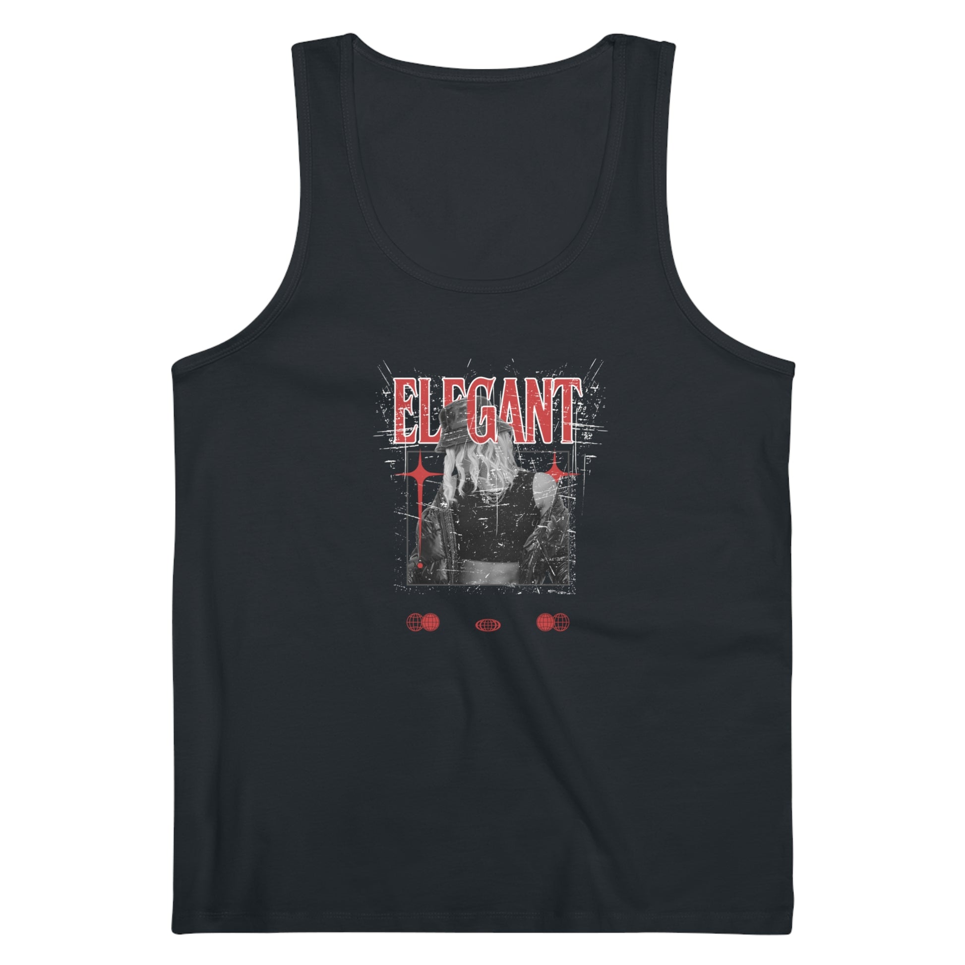 Men's Stylish Tank Top, Elegant Tank, Casual Wear Printify