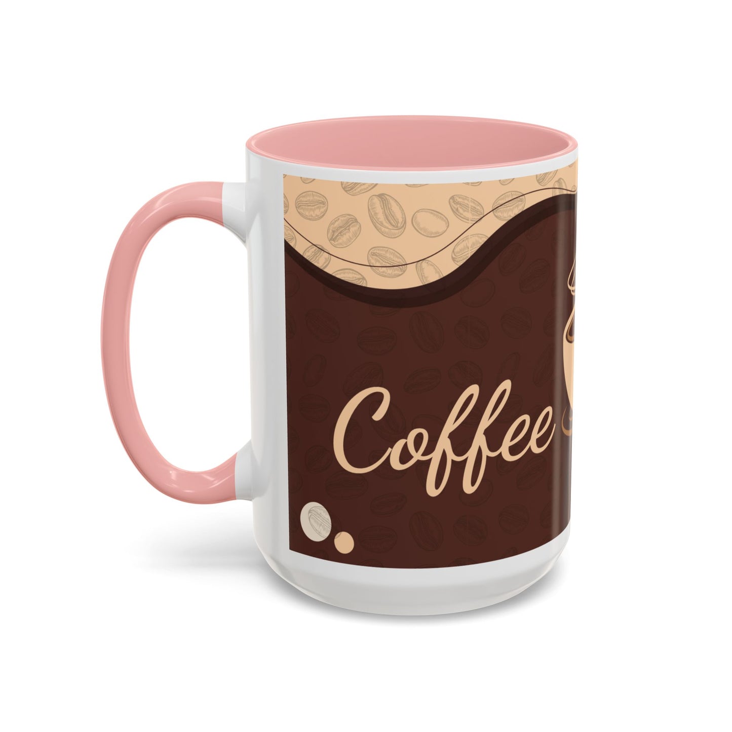 Coffee Time Accent Mug Printify