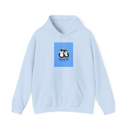 Cute Penguin Love Hoodie - Perfect for Couples, Gifts for Him & Her, Cozy Sweatshirts Printify
