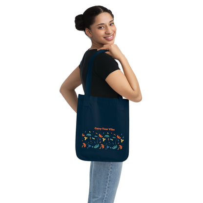 Organic Canvas Tote Bag with Design - Eco-Friendly  Reusable Printify