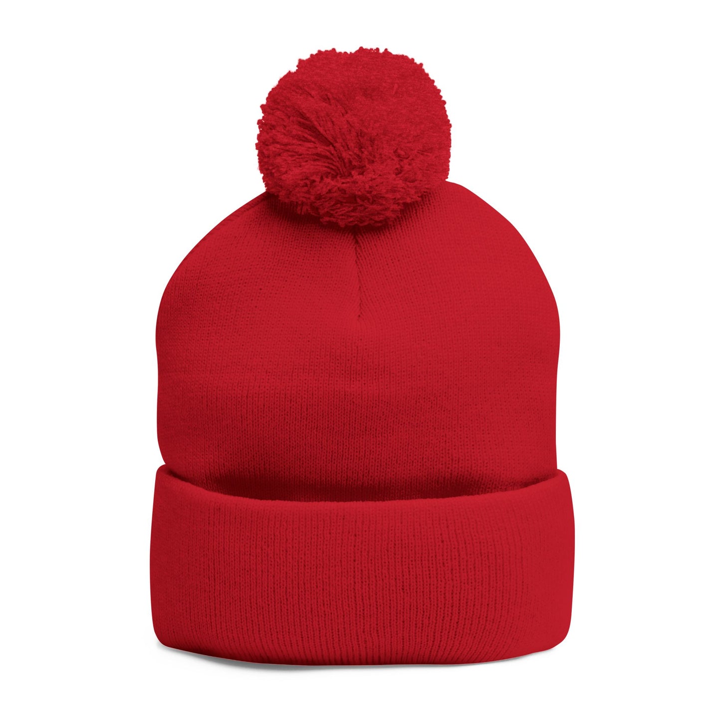 Cozy Embroidered Pom-Pom Cap | Winter Hat, Fashion Accessory