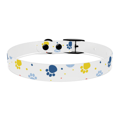 Playful Dog Collar with Colorful Prints, Adjustable Pet Accessory, Perfect for Dog Lovers