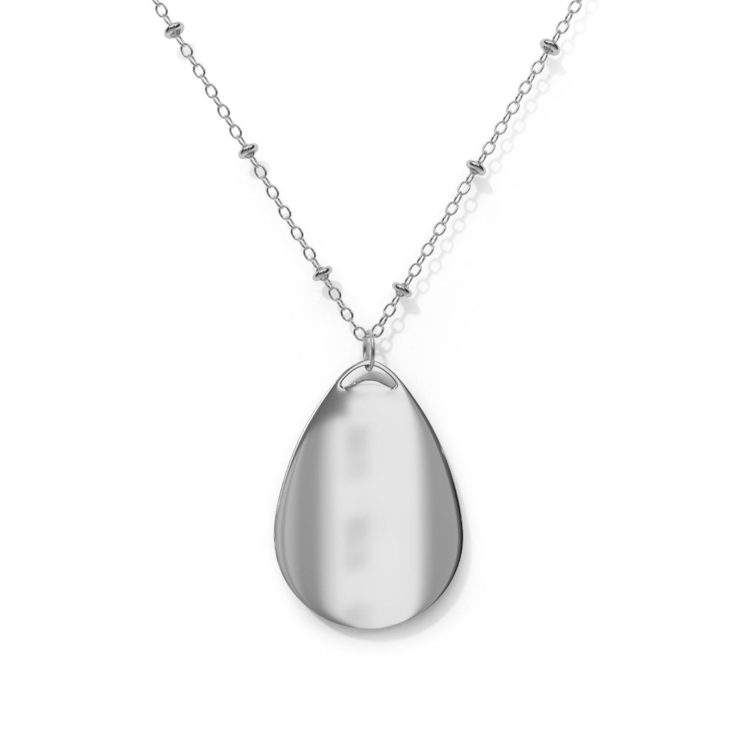 Oval Necklace, Jewelry, Celestial Pendant