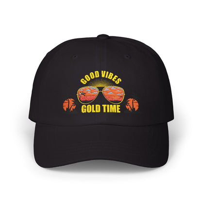 Good Vibes Classic Dad Cap, Unisex Hat, Summer Accessory,Vacation Style