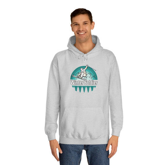 Unisex College Hoodie for Winter Sports Enthusiasts, Cozy Winter Apparel