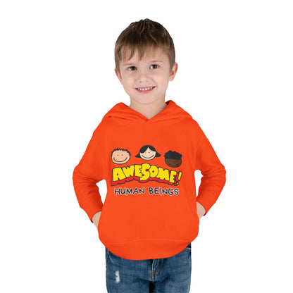 Awesome! Toddler Pullover Fleece Hoodie, Cute Toddler Sweatshirt, Gift for Kids