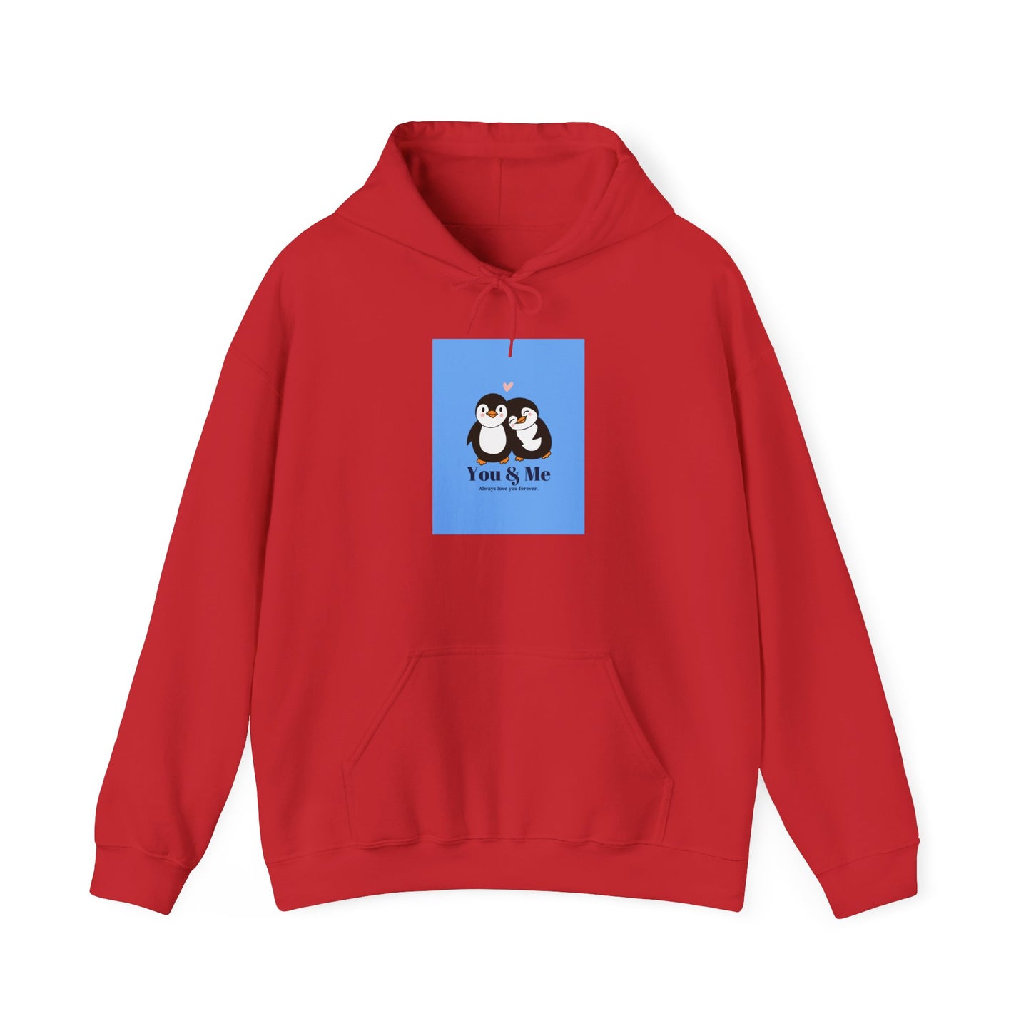 Cute Penguin Love Hoodie - Perfect for Couples, Gifts for Him & Her, Cozy Sweatshirts