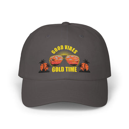 Good Vibes Classic Dad Cap, Unisex Hat, Summer Accessory,Vacation Style