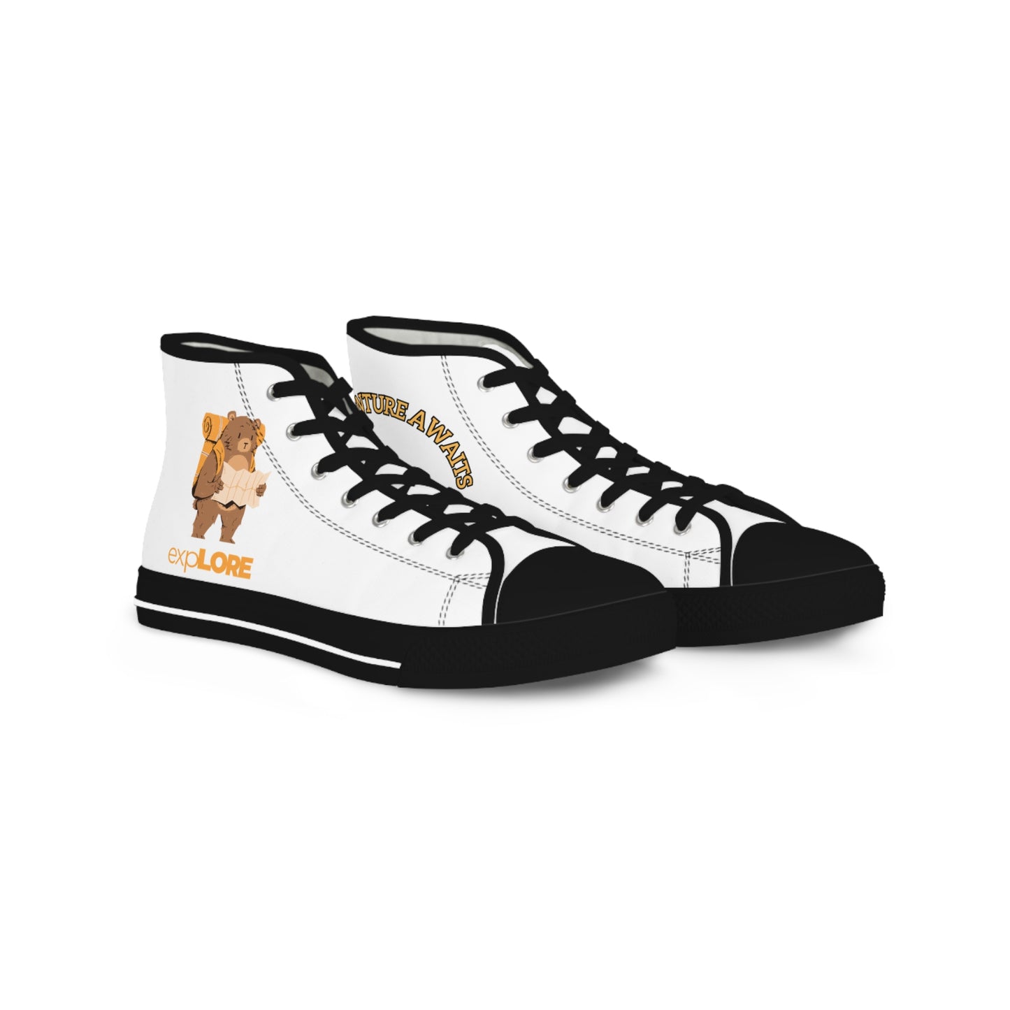 High Top Sneakers for Adventurers, Explore in Style