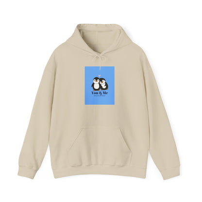 Cute Penguin Love Hoodie - Perfect for Couples, Gifts for Him & Her, Cozy Sweatshirts Printify