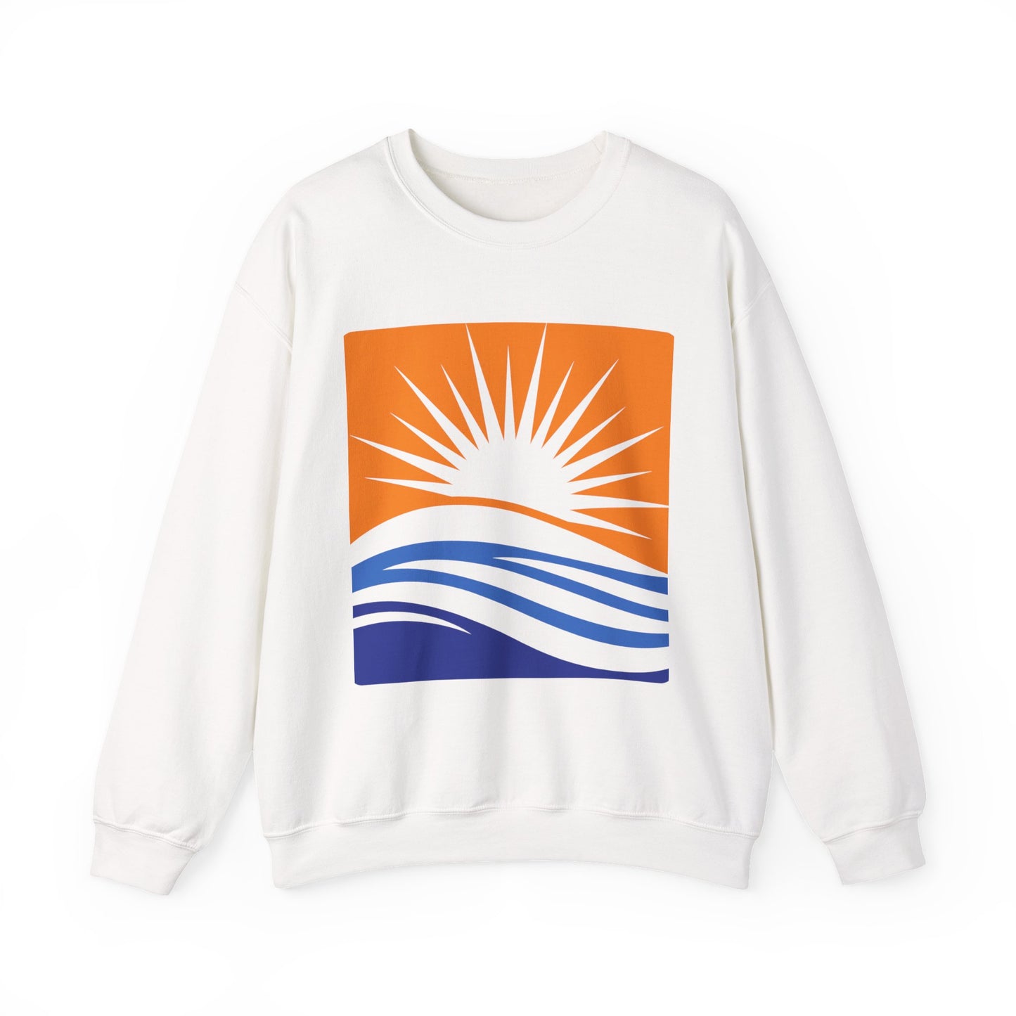 Minimalist beach Sweatshirt - Cozy Unisex, Gift for Friends or Family