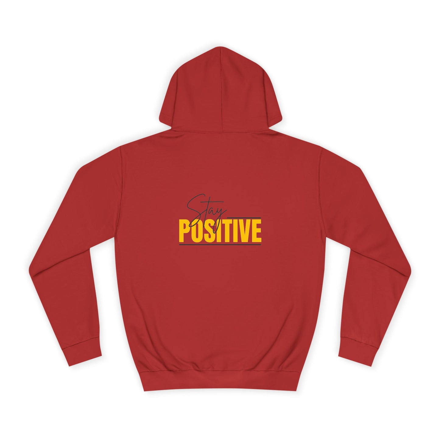 Positive Vibes Unisex College Hoodie, Cozy Sweatshirt
