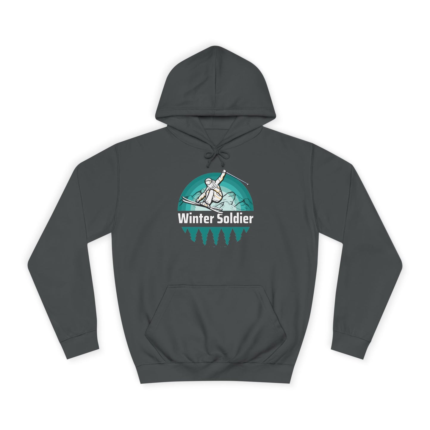 Unisex College Hoodie for Winter Sports Enthusiasts, Cozy Winter Apparel