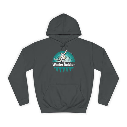 Unisex College Hoodie for Winter Sports Enthusiasts, Cozy Winter Apparel