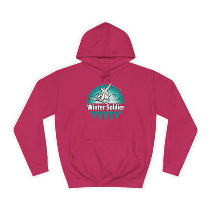 Unisex College Hoodie for Winter Sports Enthusiasts, Cozy Winter Apparel