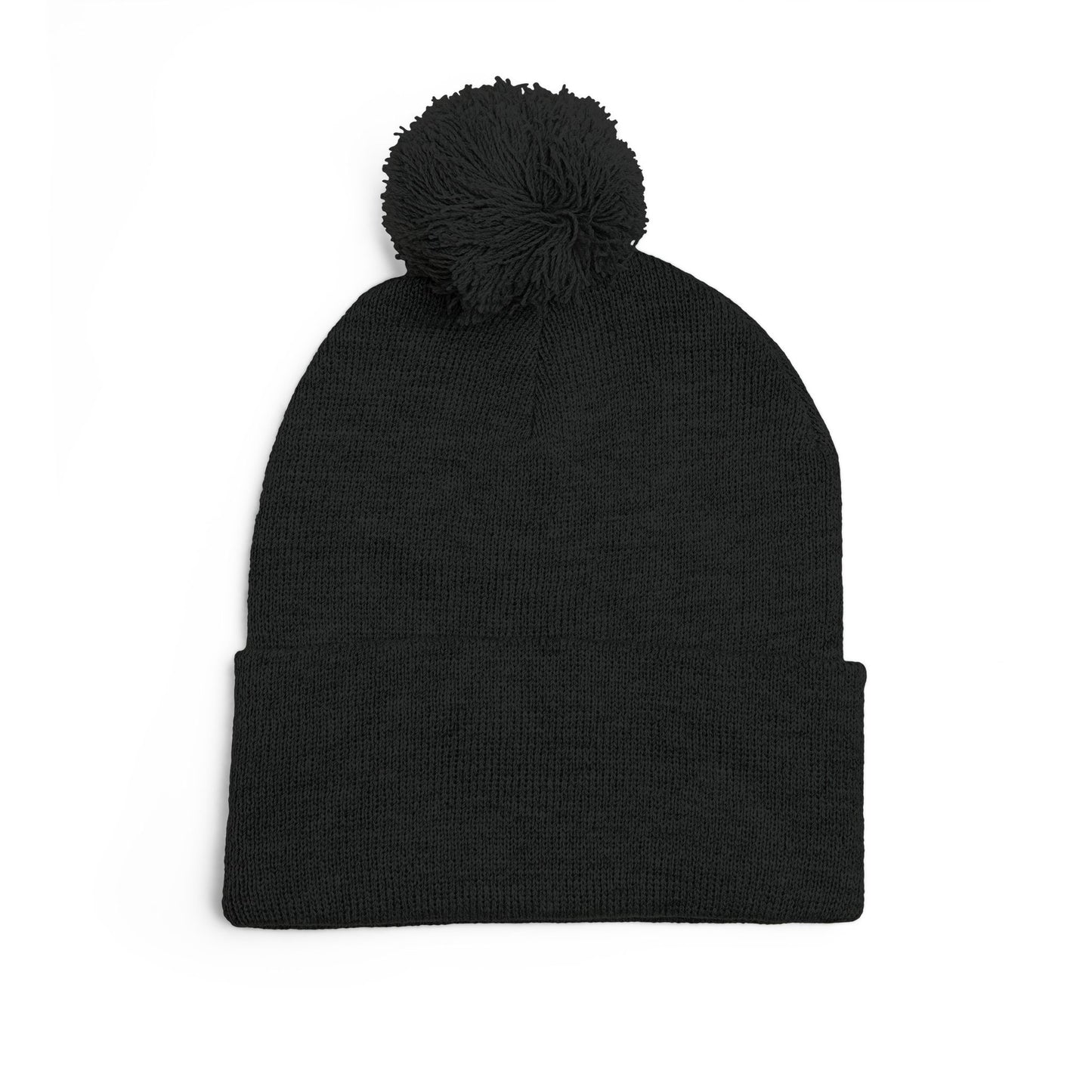 Cozy Embroidered Pom-Pom Cap | Winter Hat, Fashion Accessory