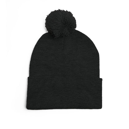 Cozy Embroidered Pom-Pom Cap | Winter Hat, Fashion Accessory