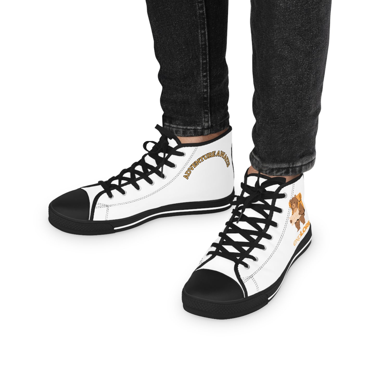 High Top Sneakers for Adventurers, Explore in Style