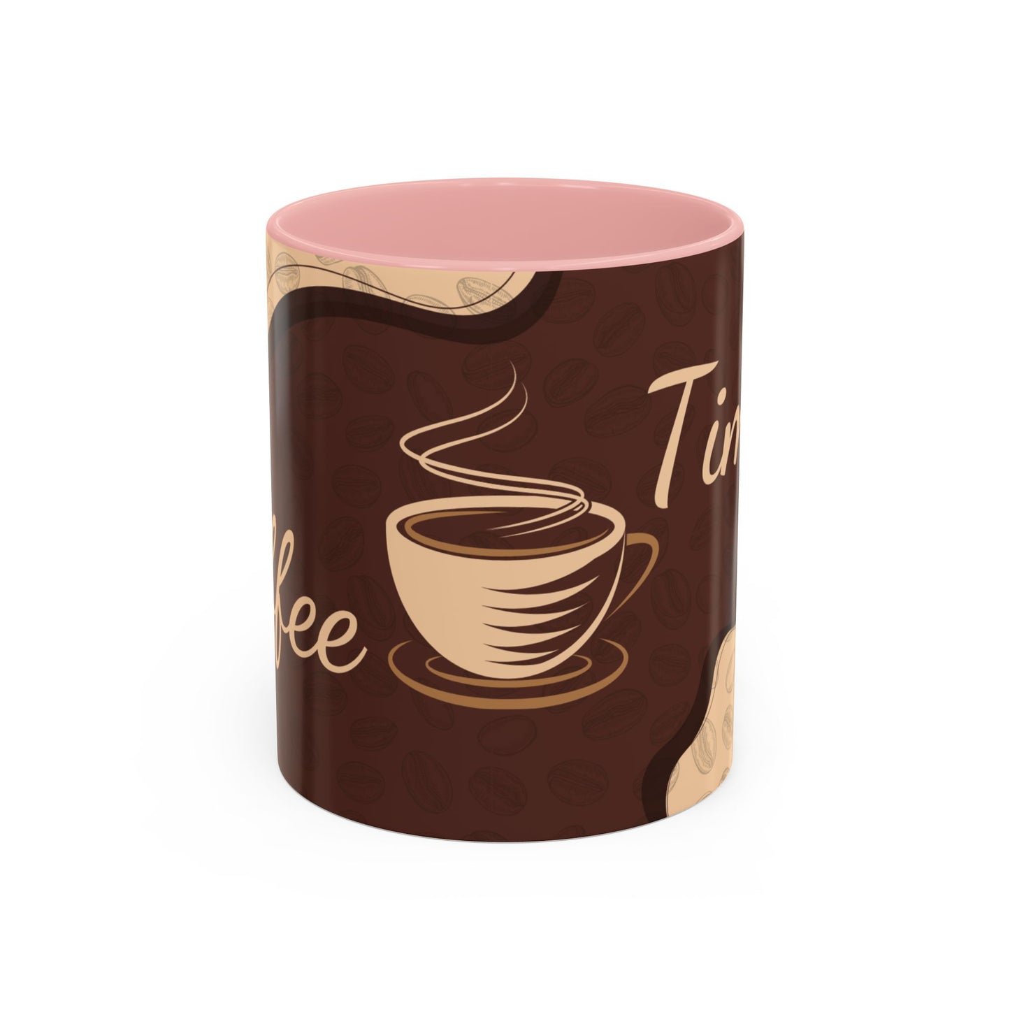 Coffee Time Accent Mug Printify