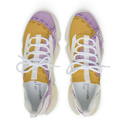 Colorful Men's Mesh Sneakers for Casual Comfort, Trendy Footwear