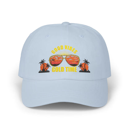 Good Vibes Classic Dad Cap, Unisex Hat, Summer Accessory,Vacation Style