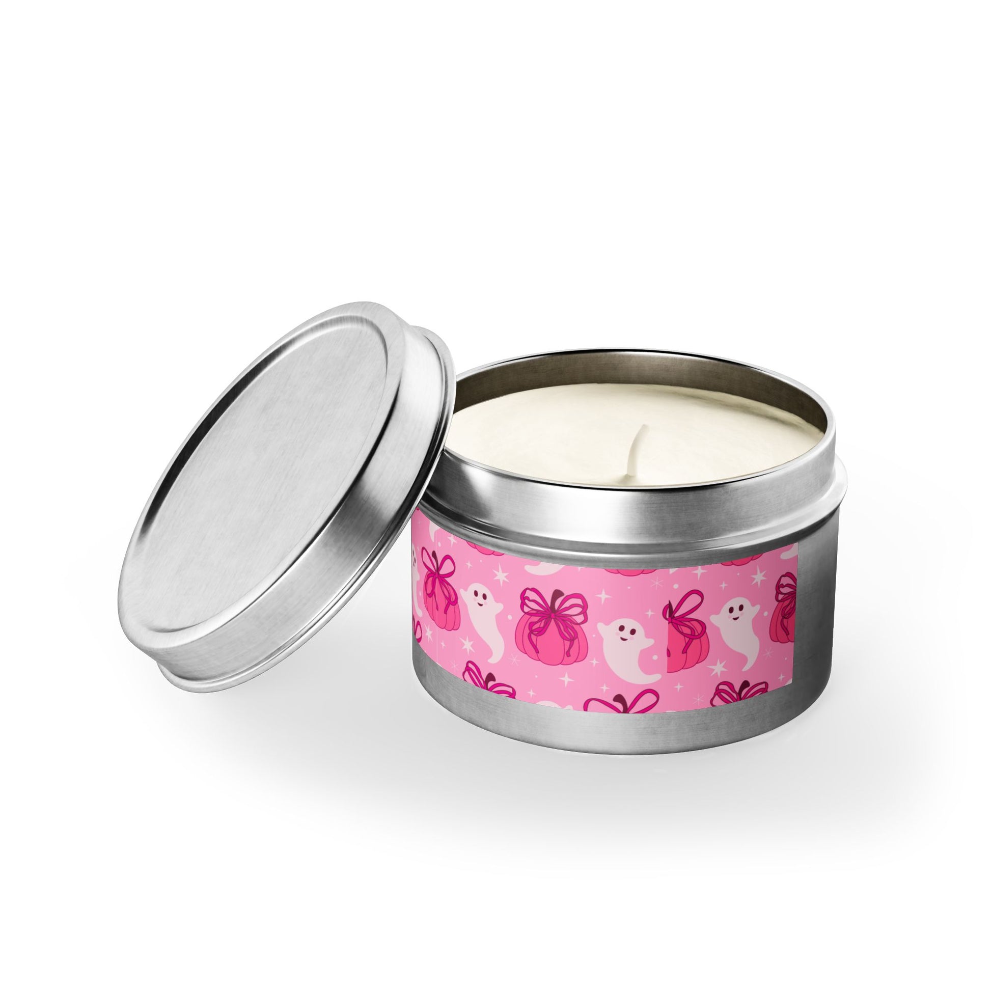 Tin Candles, Halloween Decor, Home Fragrance Printify