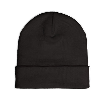 Embroidered Food Truck Beanie - Cozy Knit , Winter Accessory, Casual Outing