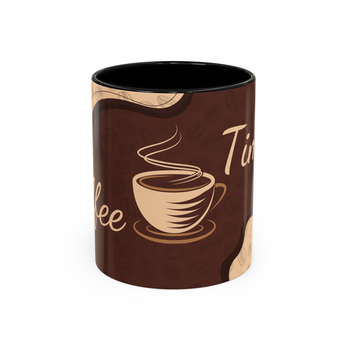 Coffee Time Accent Mug Printify