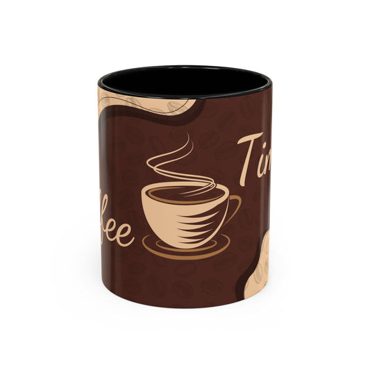 Coffee Time Accent Mug Printify