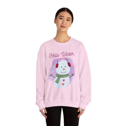 Winter-Themed Sweatshirt, Cozy Holiday Pullover,, Christmas Gift Printify Winter-Themed Sweatshirt, Cozy Holiday Pullover,, Christmas Gift Printify