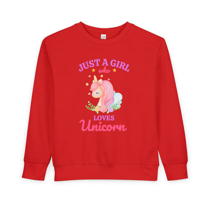 Toddler Unicorn Sweatshirt | Cute Kids Pullover, Gift, Toddler Apparel, Everyday Wear