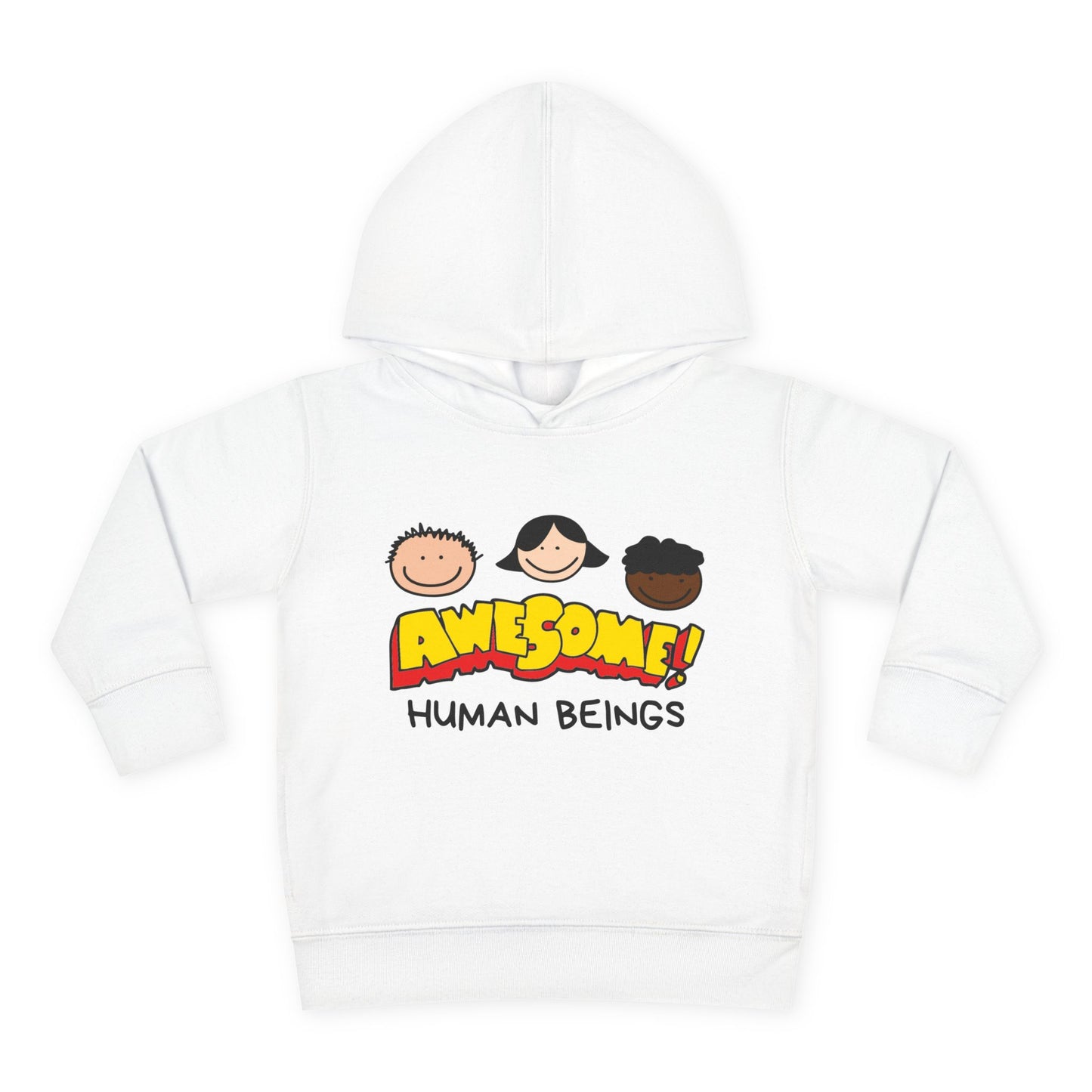 Awesome! Toddler Pullover Fleece Hoodie, Cute Toddler Sweatshirt, Gift for Kids