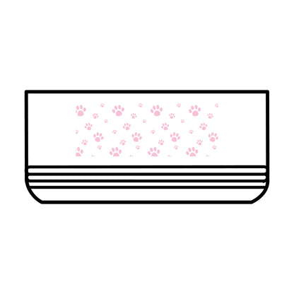 Personalized Pet Bowl for Dogs and Cats, Custom Name Pet Dish, Cute Paw Print Design, Ideal Gift for Pet Lovers, Cats and Dogs Bowl