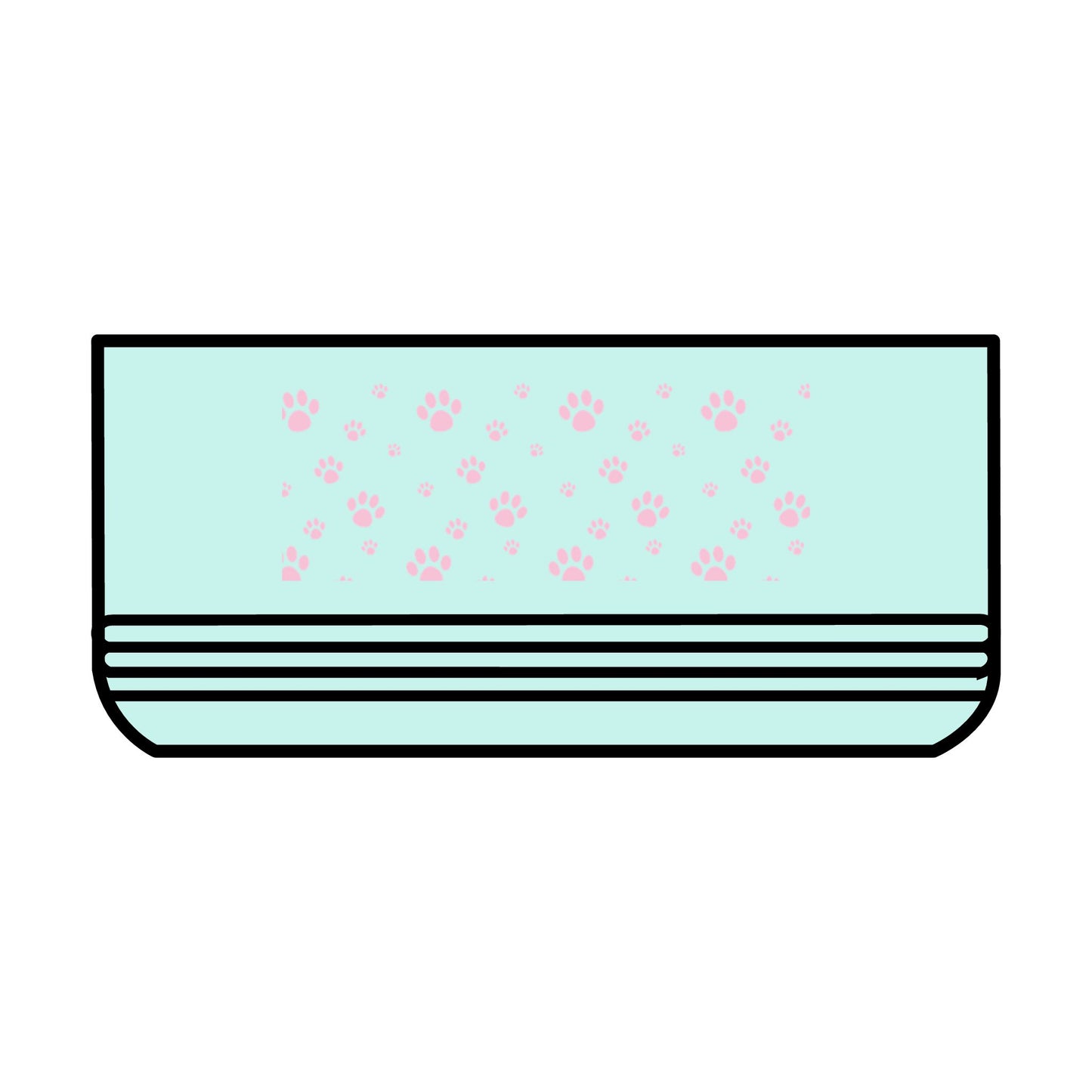 Personalized Pet Bowl for Dogs and Cats, Custom Name Pet Dish, Ideal Gift for Pet Lovers Printify