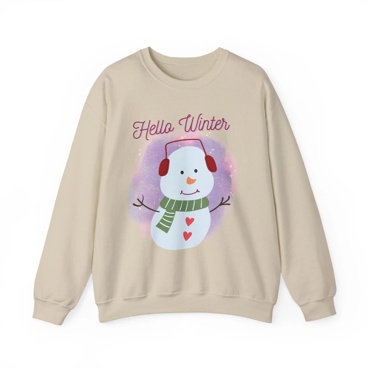 Winter-Themed Sweatshirt, Cozy Holiday Pullover,, Christmas Gift Printify Winter-Themed Sweatshirt, Cozy Holiday Pullover,, Christmas Gift Printify