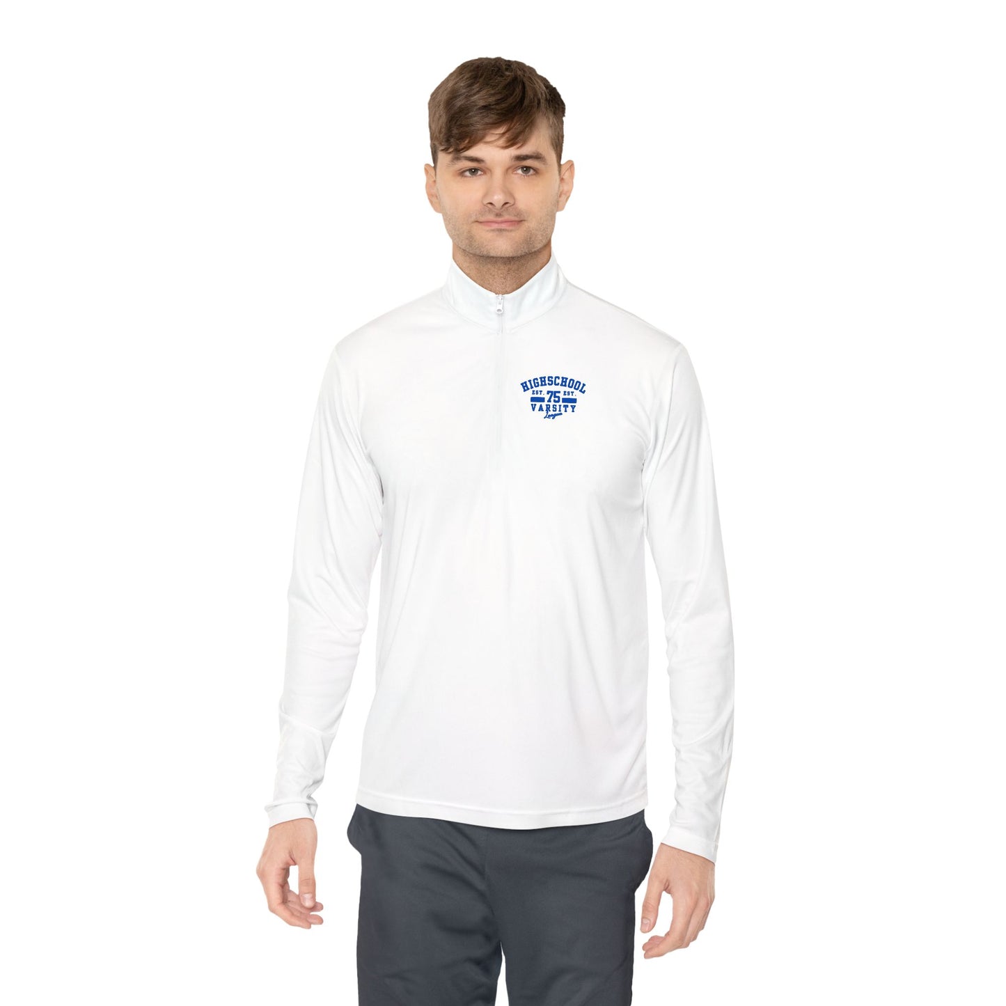 Quarter-Zip Pullover, Unisex Sweater, Sportswear
