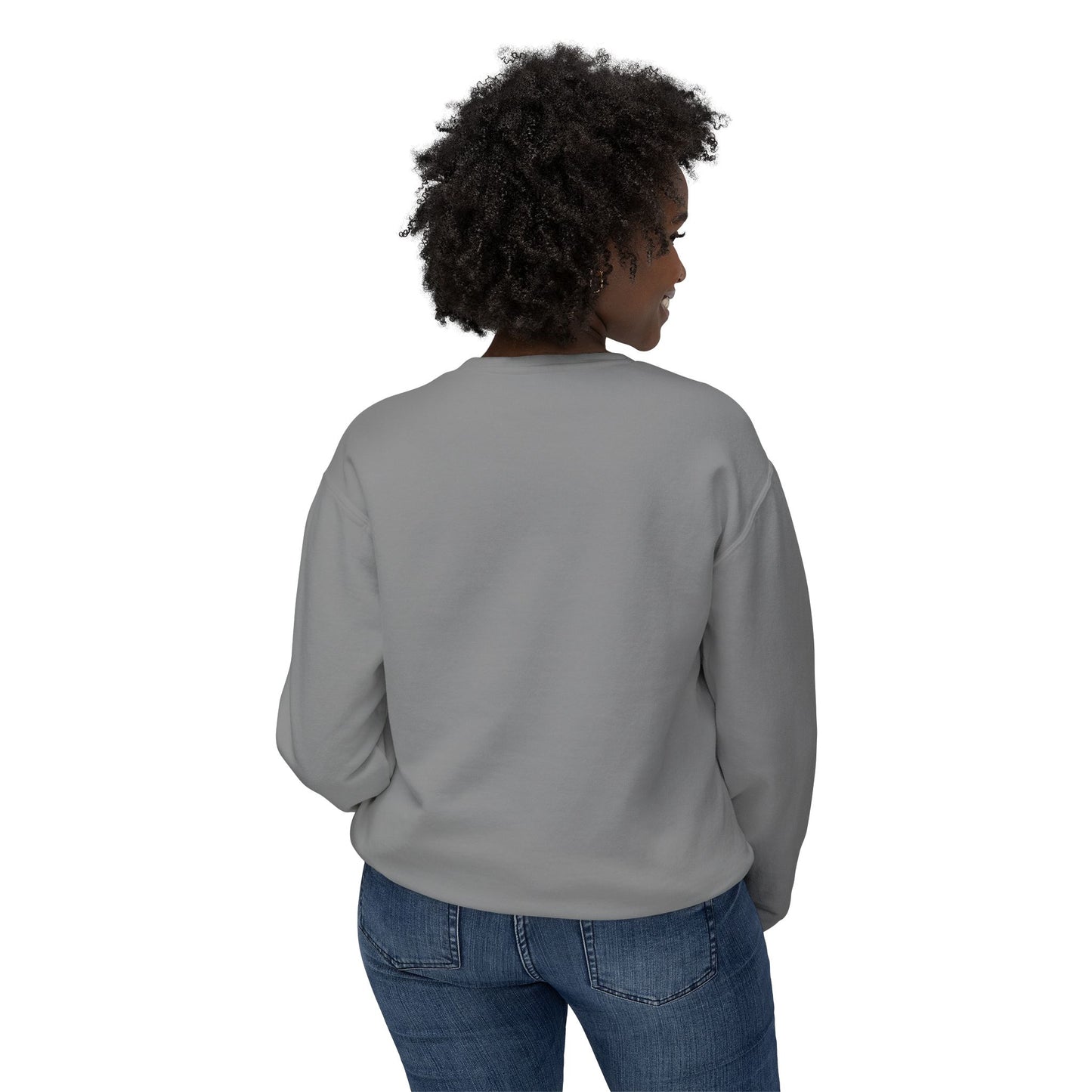 Adorable Elephant Crewneck Sweatshirt, Cute Unisex Sweatshirt, Cozy Lightweight Top