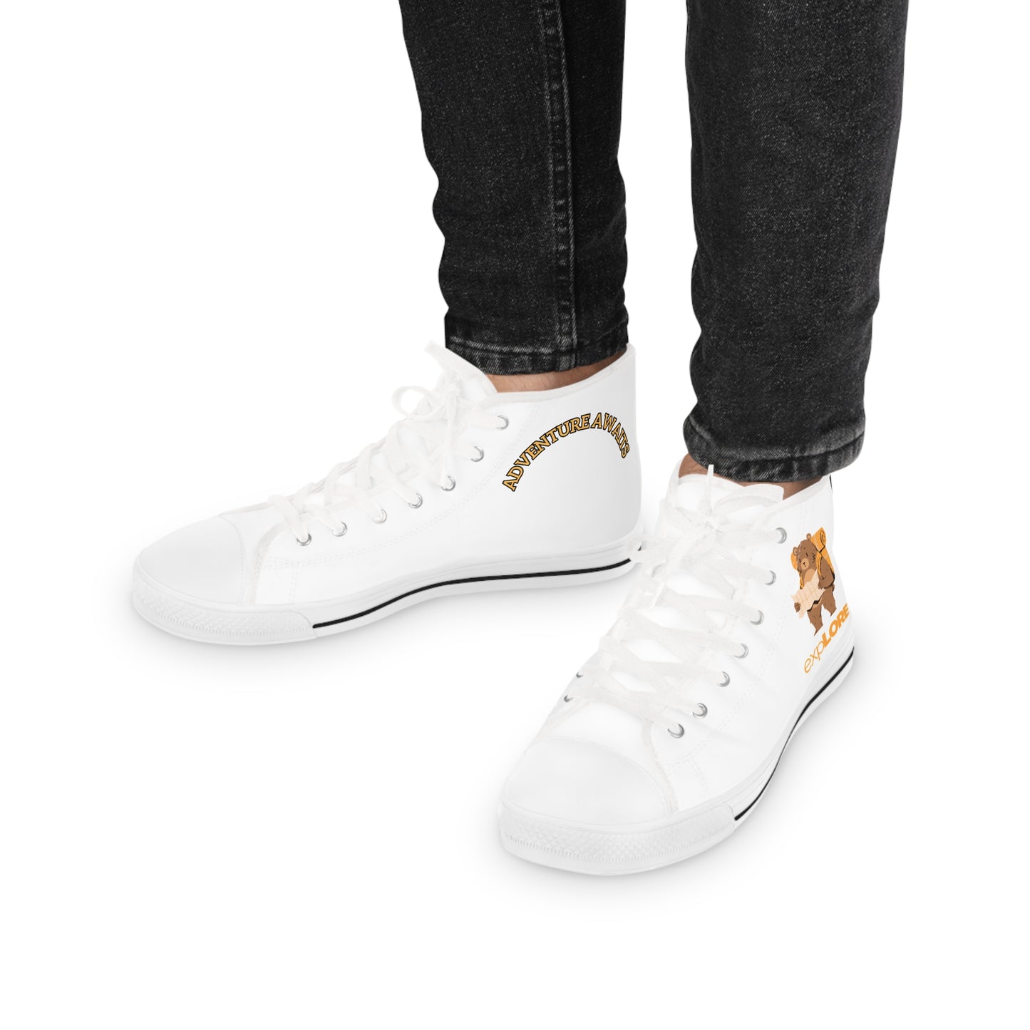 High Top Sneakers for Adventurers, Explore in Style