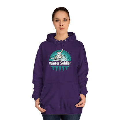 Unisex College Hoodie for Winter Sports Enthusiasts, Cozy Winter Apparel