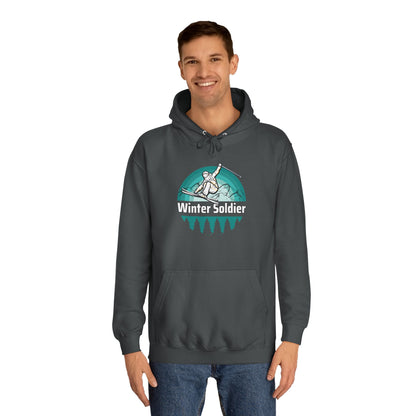 Unisex College Hoodie for Winter Sports Enthusiasts, Cozy Winter Apparel