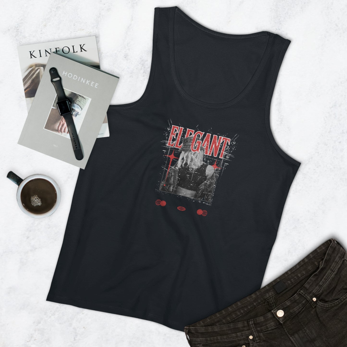 Men's Stylish Tank Top, Elegant Tank, Casual Wear
