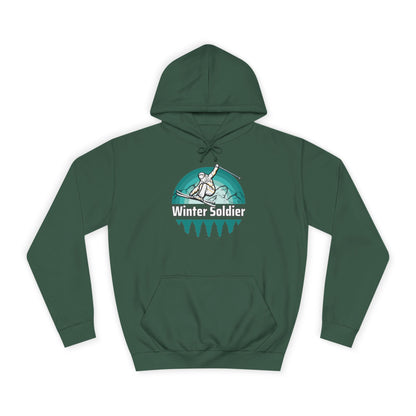 Unisex College Hoodie for Winter Sports Enthusiasts, Cozy Winter Apparel
