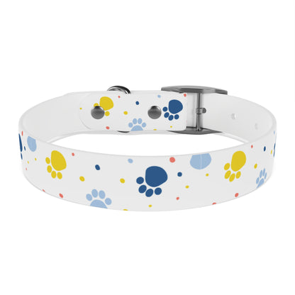 Playful Dog Collar with Colorful Prints, Adjustable Pet Accessory, Perfect for Dog Lovers