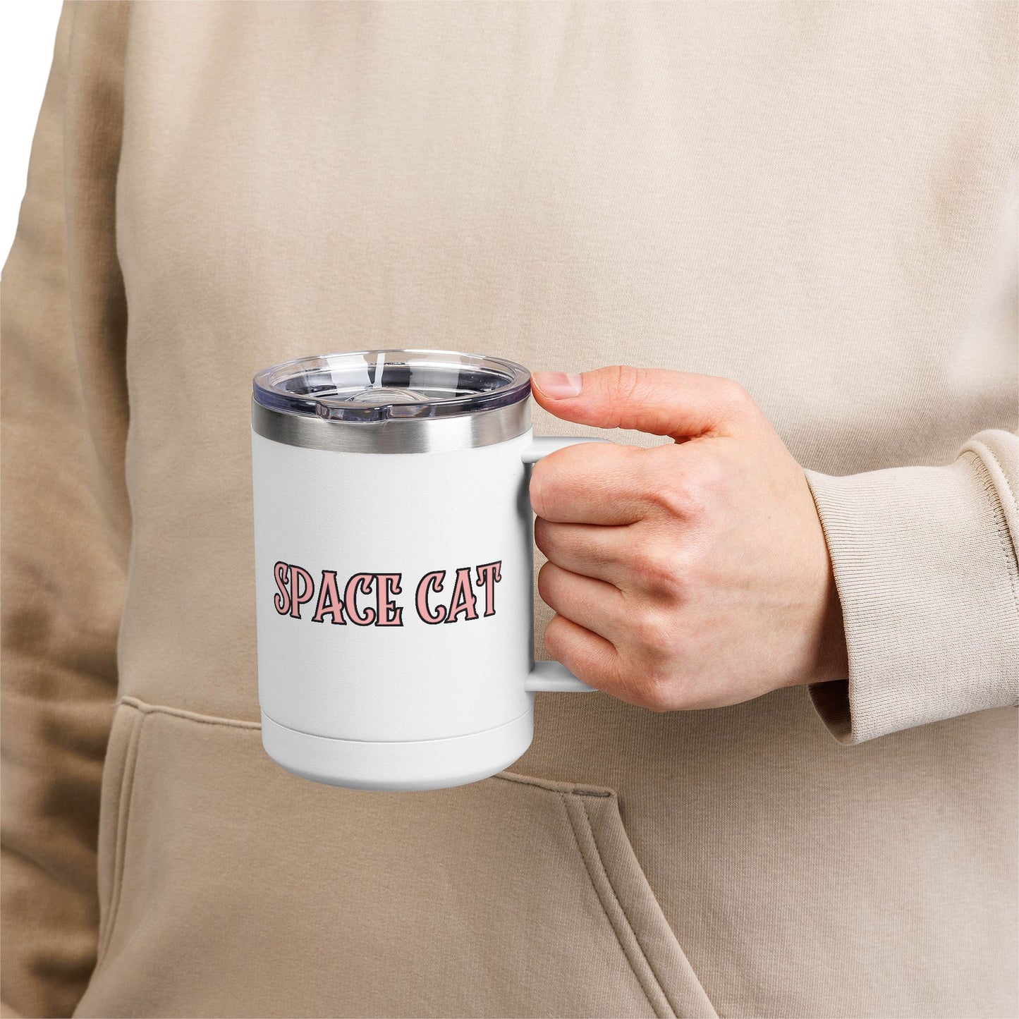 Coffee Mug Tumbler, 15oz -