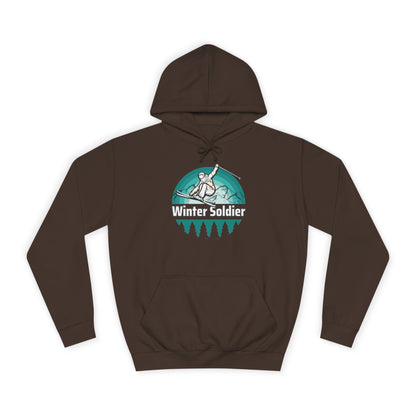 Unisex College Hoodie for Winter Sports Enthusiasts, Cozy Winter Apparel