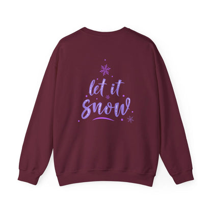 Winter-Themed Sweatshirt, Cozy Holiday Pullover,, Christmas Gift Printify Winter-Themed Sweatshirt, Cozy Holiday Pullover,, Christmas Gift Printify