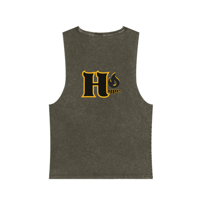 Unisex Stonewash Tank Top -  Casual Wear