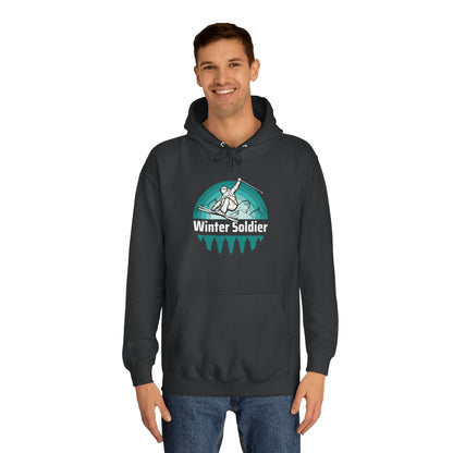 Unisex College Hoodie for Winter Sports Enthusiasts, Cozy Winter Apparel