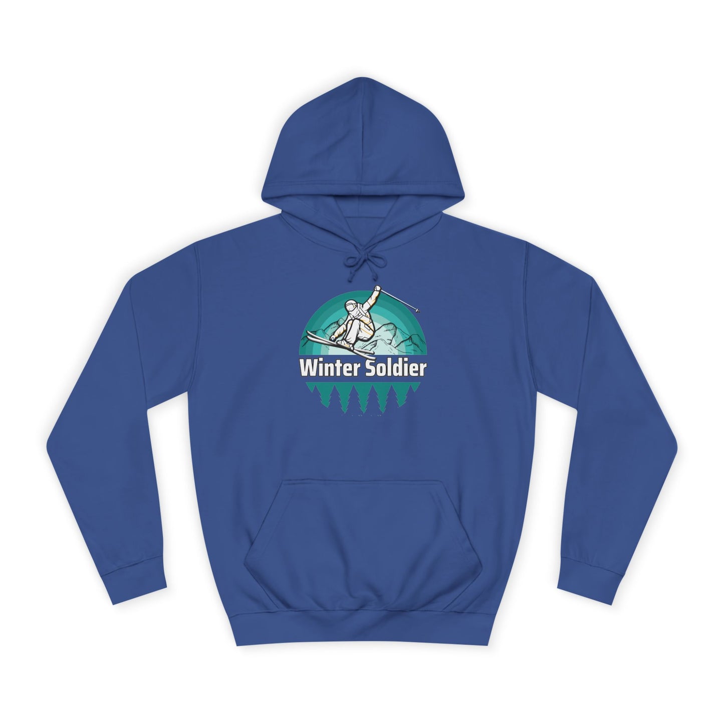 Unisex College Hoodie for Winter Sports Enthusiasts, Cozy Winter Apparel